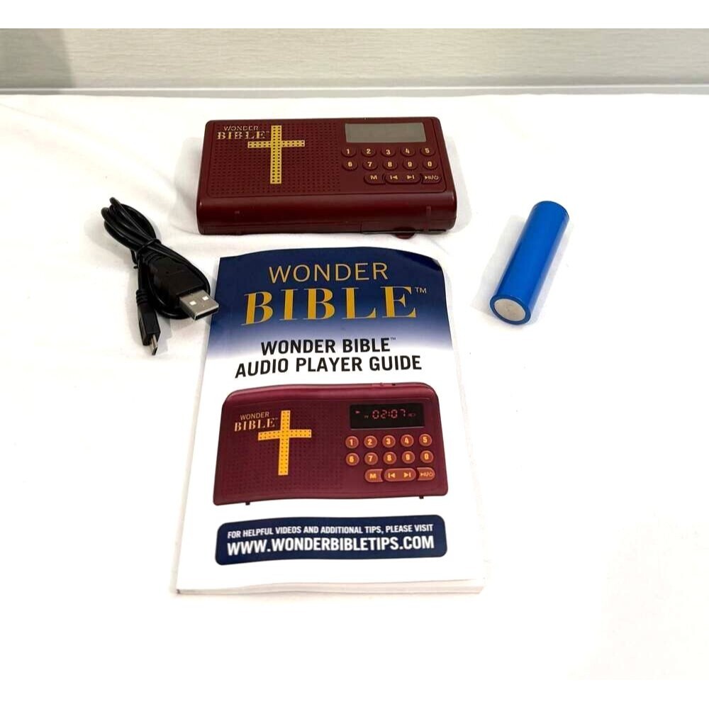 KJV Wonder Bible Audio Player 0275049140
